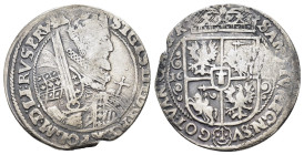 POLAND. Sigismund III Vasa (1587-1632). Ort (1621). Bydgoszcz (Bromberg).

Obv: SIGIS III D G REX POL M D LI RVS PRVS MAS.
Crowned and armored half le...