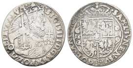 POLAND. Sigismund III Vasa (1587-1632). Ort (1624). Bydgoszcz (Bromberg).

Obv: SIGIS III D G REX POL M D LI RVS PRVS M.
Crowned and armored half leng...
