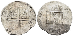 SPAIN. Philip IV (1621-1665). Seville.8 Reales.

Condition : Good very fine.

Weight : 27.47 gr.
Diameter : 38 mm.