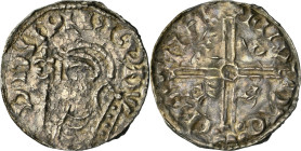 DENMARK. Penny, ND (1044-1047). Lund Mint. Civil War (stridsperioden). NGC AU Details--Peck Marked.
Hauberg-4; C. J. Becker-MZ type; Bruun-1595. Weig...
