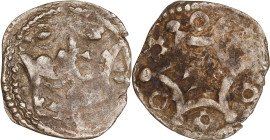 DENMARK. Penny, ND (1259-1286). Lund Mint. Erik V (Klipping). VERY FINE.
MB-122; Sieg-122; Bruun-2876. Weight: 1.25 gms. Of good silver, with some da...
