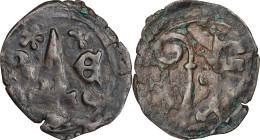 DENMARK. Penny, ND (1259-1286). Roskilde Mint. Erik V (Klipping). ABOUT VERY FINE.
MB-144; Sieg-144; Bruun-2899 (illustrated, plate 17). Weight: 0.79...