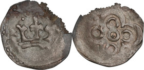 DENMARK. Penny, ND (1259-1286). Northern Jutland. Erik V (Klipping). VERY FINE.
MB-175; Sieg 175; Bruun-2921 (illustrated, plate 18). Weight: 1.13 gm...