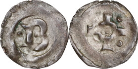 DENMARK. Penny, ND (1286-1319). Roskilde Mint. Erik VI (Menved). VERY FINE.
MB-336; Sieg-336; Bruun-3136 (illustrated, plate 22). Weight: 1.03 gms. A...