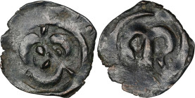 DENMARK. Penny, ND (1286-1319). Roskilde Mint. Erik VI (Menved). ABOUT VERY FINE.
MB-413; Sieg-413; Bruun-3248. Weight: 0.83. Attractive, greenish su...