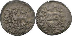 DENMARK. Gotland. Hvid, ND (1448-1481). Visby Mint. Christian I. NGC EF Details--Environmental Damage.
Galster-139; Sieg-6.1; Bruun-3819. Early Danis...
