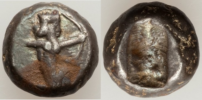 ACHAEMENID PERSIA. Time of Darius I-Xerxes I (ca. 505-480 BC). AR siglos (14mm, ...