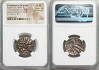 PTOLEMAIC EGYPT. Ptolemy XII Auletes (80-58 BC). AR stater or tetradrachm (23mm, 11.66 gm, 11h). NGC Choice VF 4/5 - 4/5. Alexandria, Regnal Year 15 (...