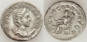 Otacilia Severa (AD 244-249). AR antoninianus (22mm, 4.59 gm, 7h). XF. Rome, AD 246-248. M OTACIL SEVERA AVG, draped bust of Otacilia Severa right on ...