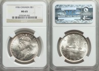 George V Dollar 1936 MS65 NGC, Royal Canadian mint, KM31.

HID09801242017