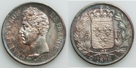 Charles X 5 Francs 1826-A XF, Paris mint, KM720.1. 36mm. 24.89gm. Blue-green and russet toning. 

HID09801242017