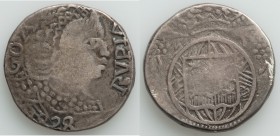 Portuguese India - Goa. Pedro IV Rupee 1828 Fine, KM248. 22mm. 10.70gm. 

HID09801242017