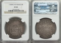 Charles III 8 Reales 1768 Mo-MF XF40 NGC, Mexico City mint, KM105.

HID09801242017