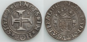 João III Tostao ND (1521-1557) XF, Lisbon mint, Gomes-106. Old argent-gray cabinet toning.

HID09801242017