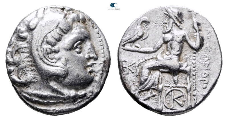 Kings of Macedon. Kolophon. Alexander III "the Great" 336-323 BC. 
Drachm AR
...