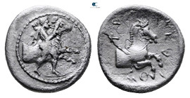 Thessaly. Trikka circa 440-400 BC. Hemidrachm AR