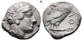 Attica. Athens circa 454-404 BC. Tetradrachm AR