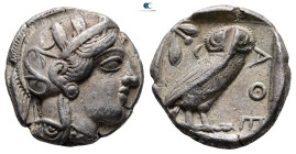 Attica. Athens circa 454-404 BC. Tetradrachm AR