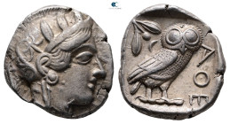 Attica. Athens circa 454-404 BC. Tetradrachm AR