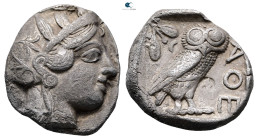 Attica. Athens circa 454-404 BC. Tetradrachm AR