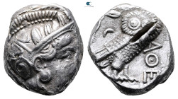 Attica. Athens circa 355-294 BC. Tetradrachm AR