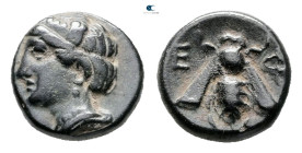 Ionia. Ephesos circa 375-325 BC. Bronze Æ
