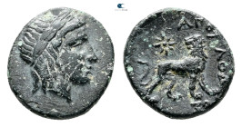 Ionia. Miletos circa 290-280 BC. Bronze Æ
