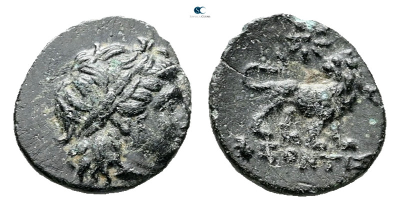 Ionia. Miletos circa 290-280 BC. 
Bronze Æ

12 mm, 0,78 g



Very Fine