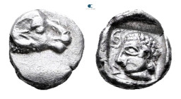 Caria. Kasolaba circa 500-450 BC. Hemiobol AR