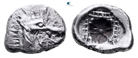Caria. Kindya circa 510-490 BC. Tetrobol AR