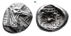 Caria. Kindya circa 510-490 BC. Tetrobol AR