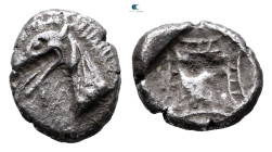Caria. Kindya circa 510-490 BC. Tetrobol AR