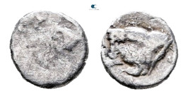 Caria. Uncertain mint circa 450-400 BC. Hemiobol AR