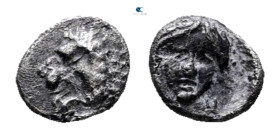 Satraps of Caria. Mylasa. Hekatomnos 392-377 BC. Tetartemorion AR