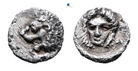 Satraps of Caria. Mylasa. Hekatomnos 392-377 BC. Tetartemorion AR