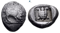 Dynasts of Lycia. Uncertain mint. Uncertain Dynast 470-440 BC. Stater AR