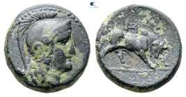 Seleukid Kingdom. Seleukeia on Tigris. Seleukos I Nikator 312-281 BC. Bronze Æ