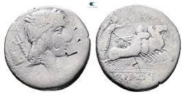 L. Julius Bursio 85 BC. Rome. Denarius AR