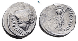 Mn. Cordius Rufus 46 BC. Rome. Denarius AR