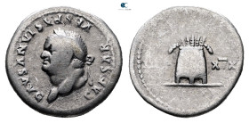Vespasian AD 69-79. Rome. Denarius AR