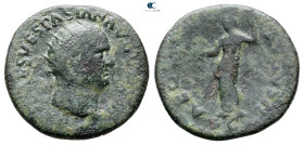 Vespasian AD 69-79. Rome. Dupondius Æ