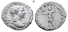 Trajan AD 98-117. Rome. Denarius AR