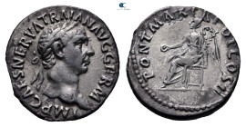Trajan AD 98-117. Rome. Denarius AR