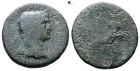 Trajan AD 98-117. Rome. Sestertius Æ