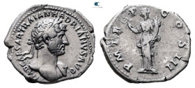 Hadrian AD 117-138. Rome. Denarius AR