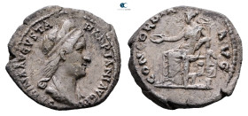 Sabina. Augusta AD 128-137. Rome. Denarius AR