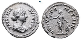 Faustina II AD 147-175. Rome. Denarius AR