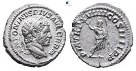 Caracalla AD 198-217. Rome. Denarius AR