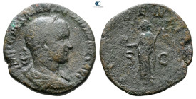 Gordian III AD 238-244. Rome. Sestertius Æ