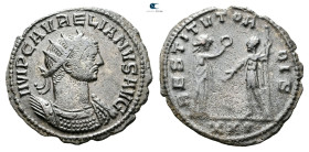 Aurelian AD 270-275. Antioch. Antoninianus Æ